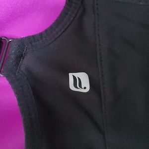 FABLETICS | Black and Purple Sports Bra Women's Size Medium